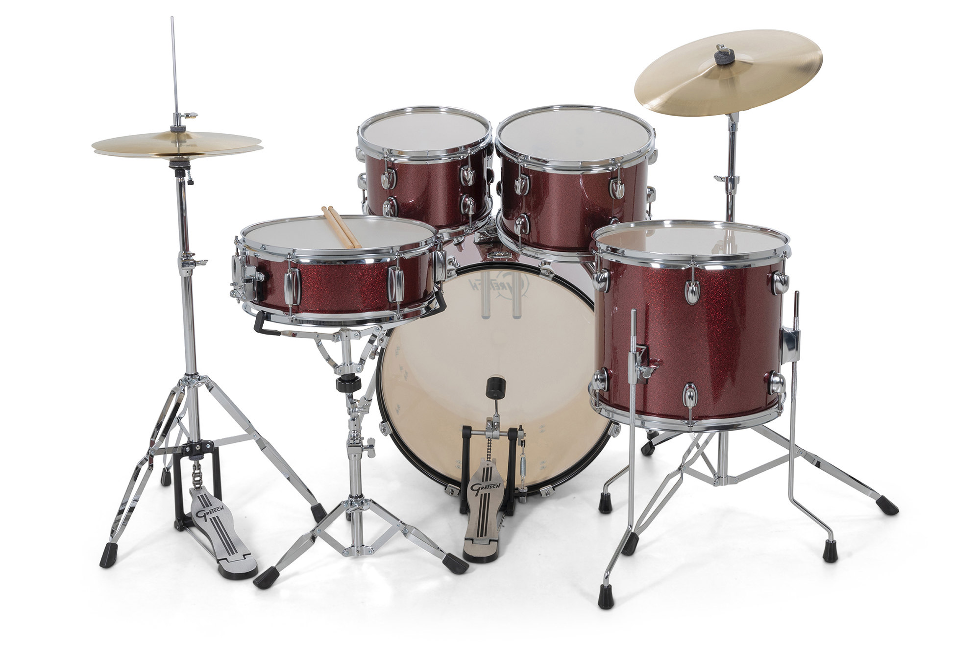 Gretsch Renegade 20'' - 5 FÛts - Ruby Sparkle - Batería acústica fusion - Variation 1