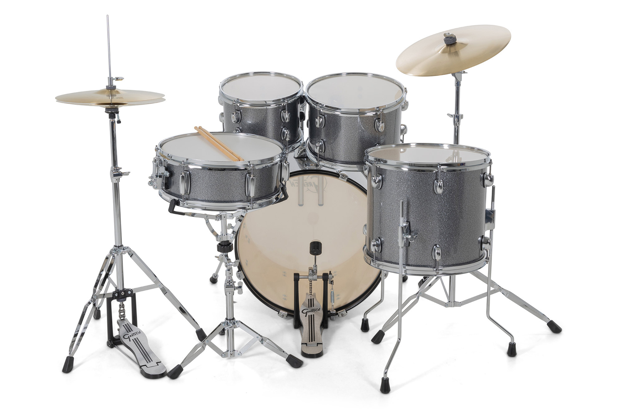 Gretsch Renegade 20'' - 5 FÛts - Grey Sparkle - Batería acústica fusion - Variation 2