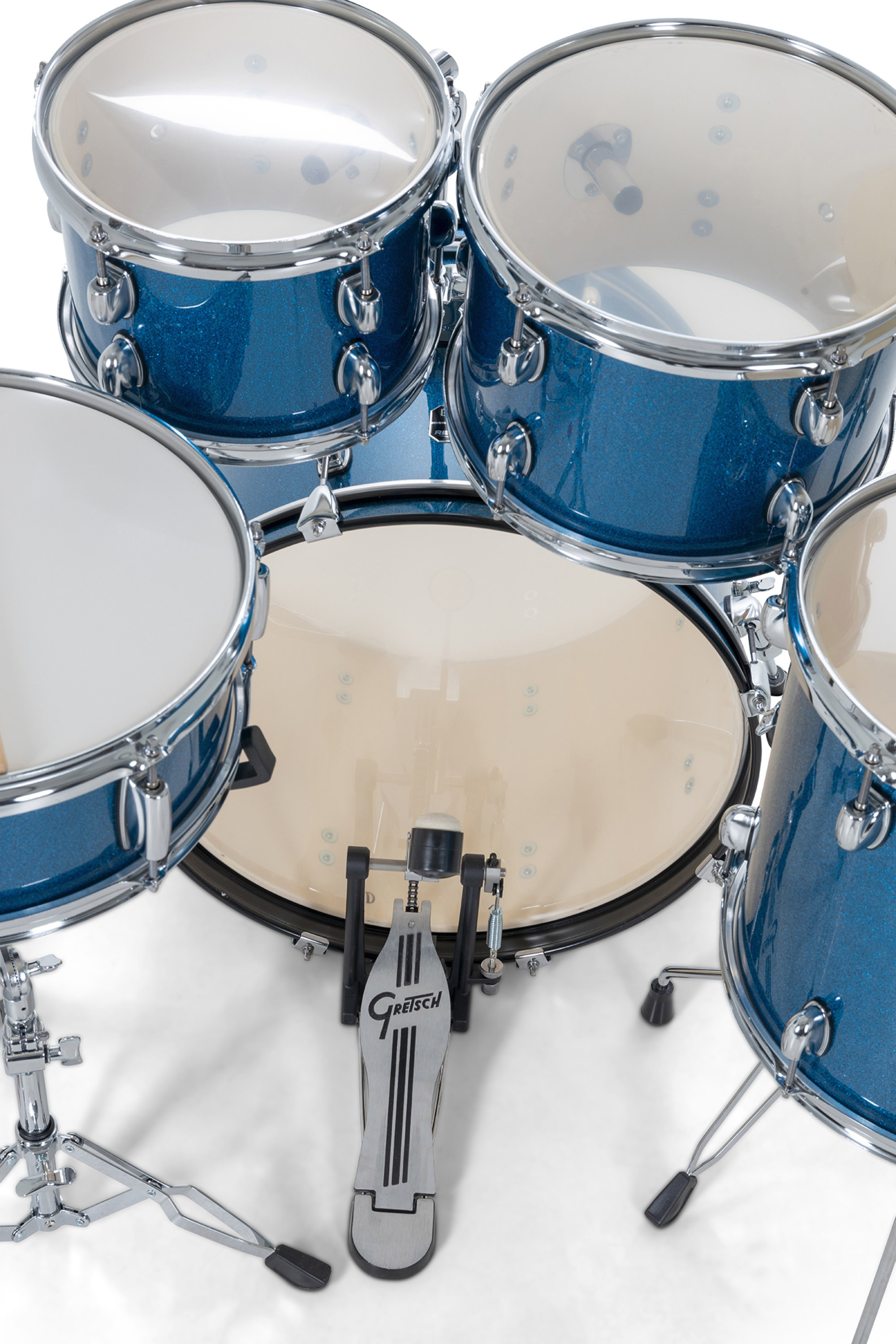 Gretsch Renegade 20'' - 5 FÛts - Blue Sparkle - Batería acústica fusion - Variation 6