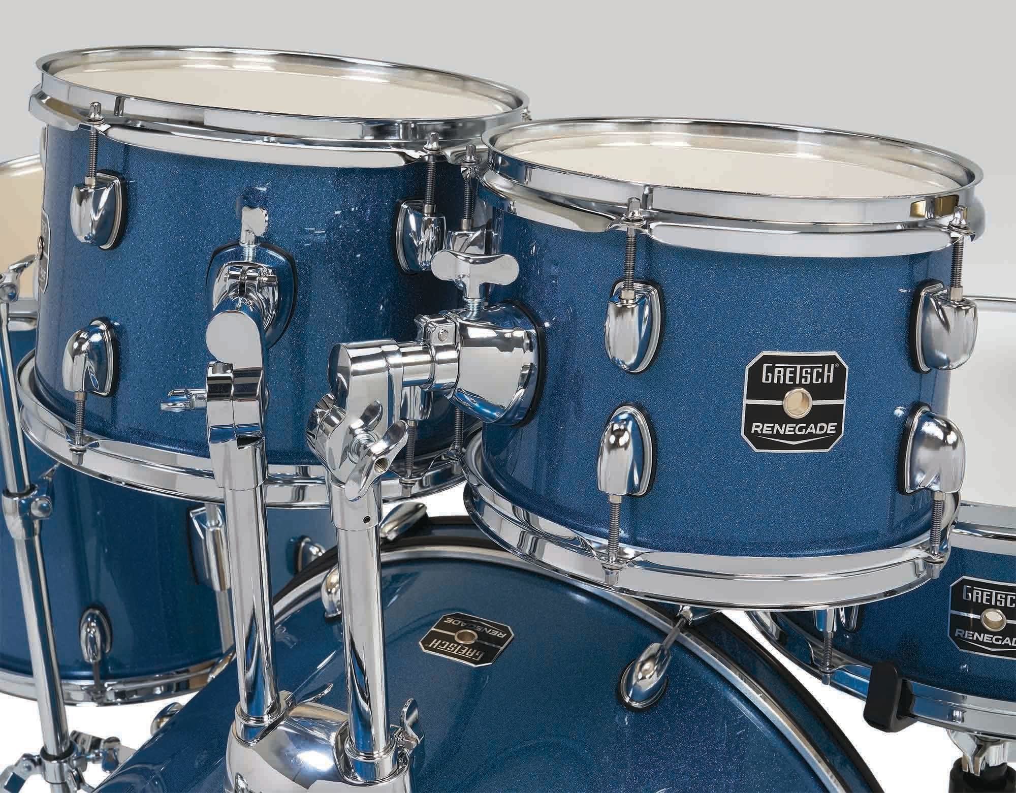 Gretsch Renegade 22'' - 5 FÛts - Blue Sparkle - Batería acústica rock - Variation 3