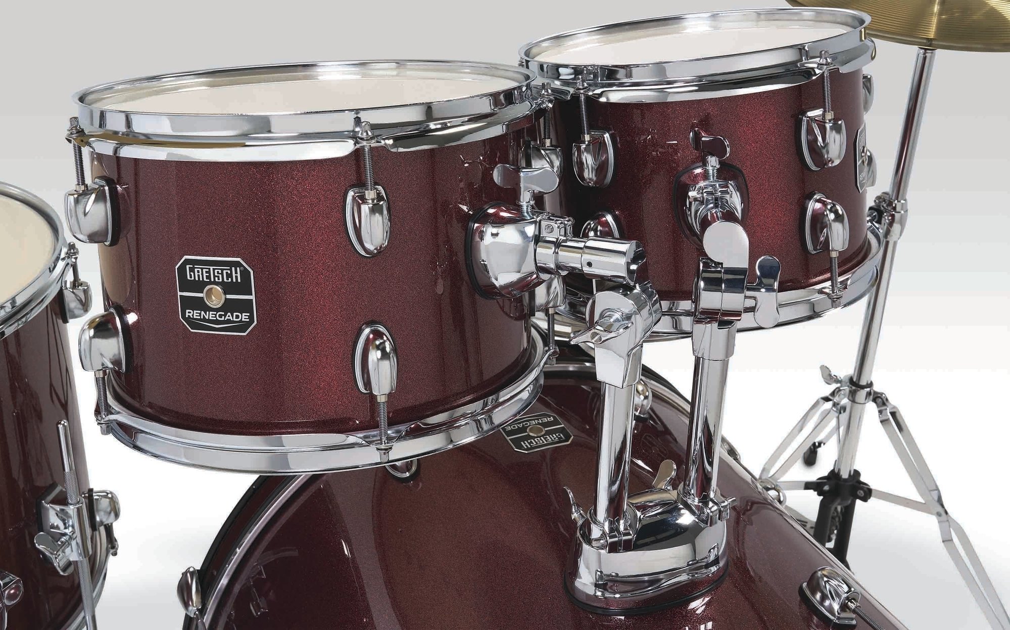 Gretsch Renegade 22'' - 5 FÛts - Ruby Sparkle - Batería acústica rock - Variation 5
