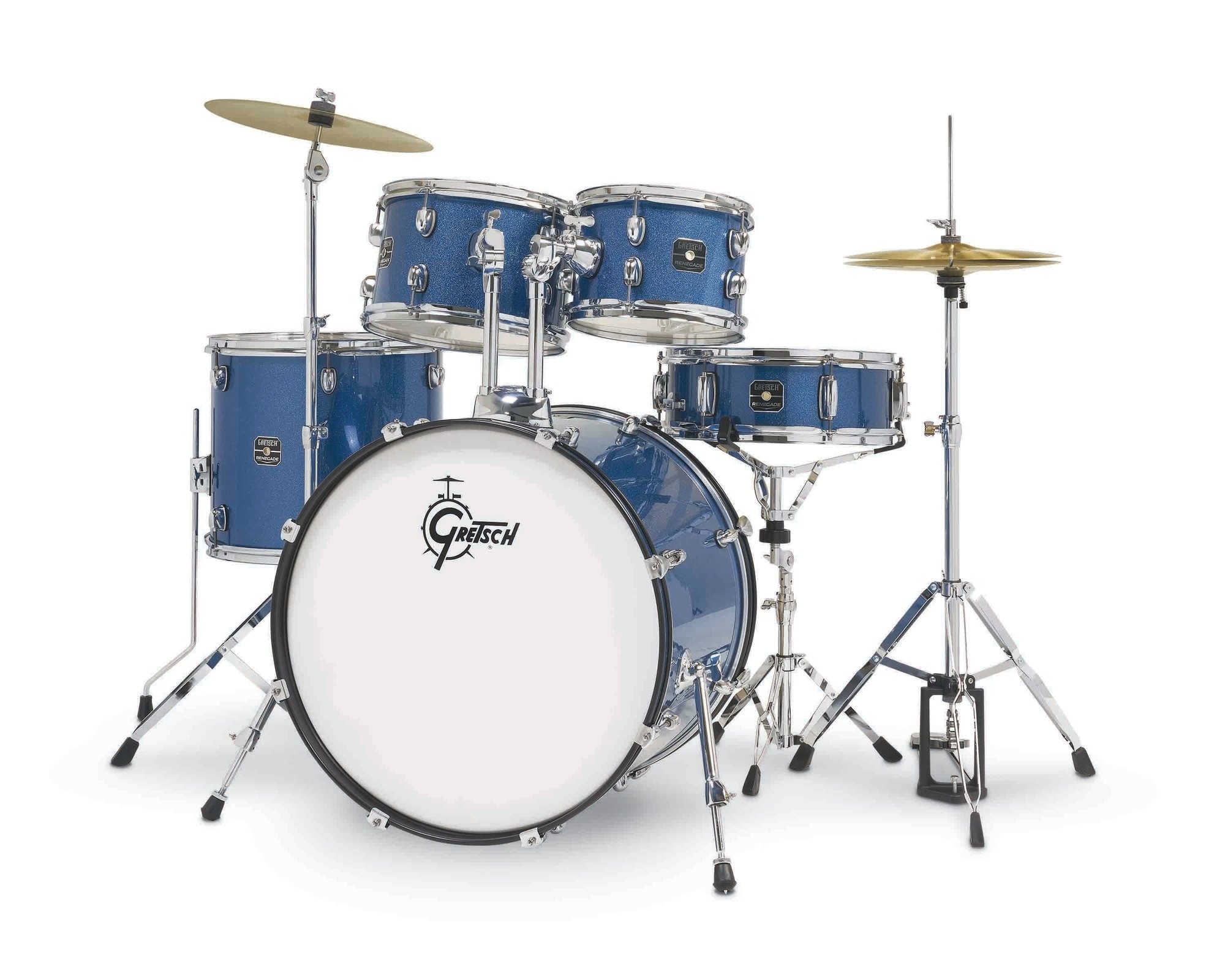 Gretsch Renegade 22'' - 5 FÛts - Blue Sparkle - Batería acústica rock - Variation 5
