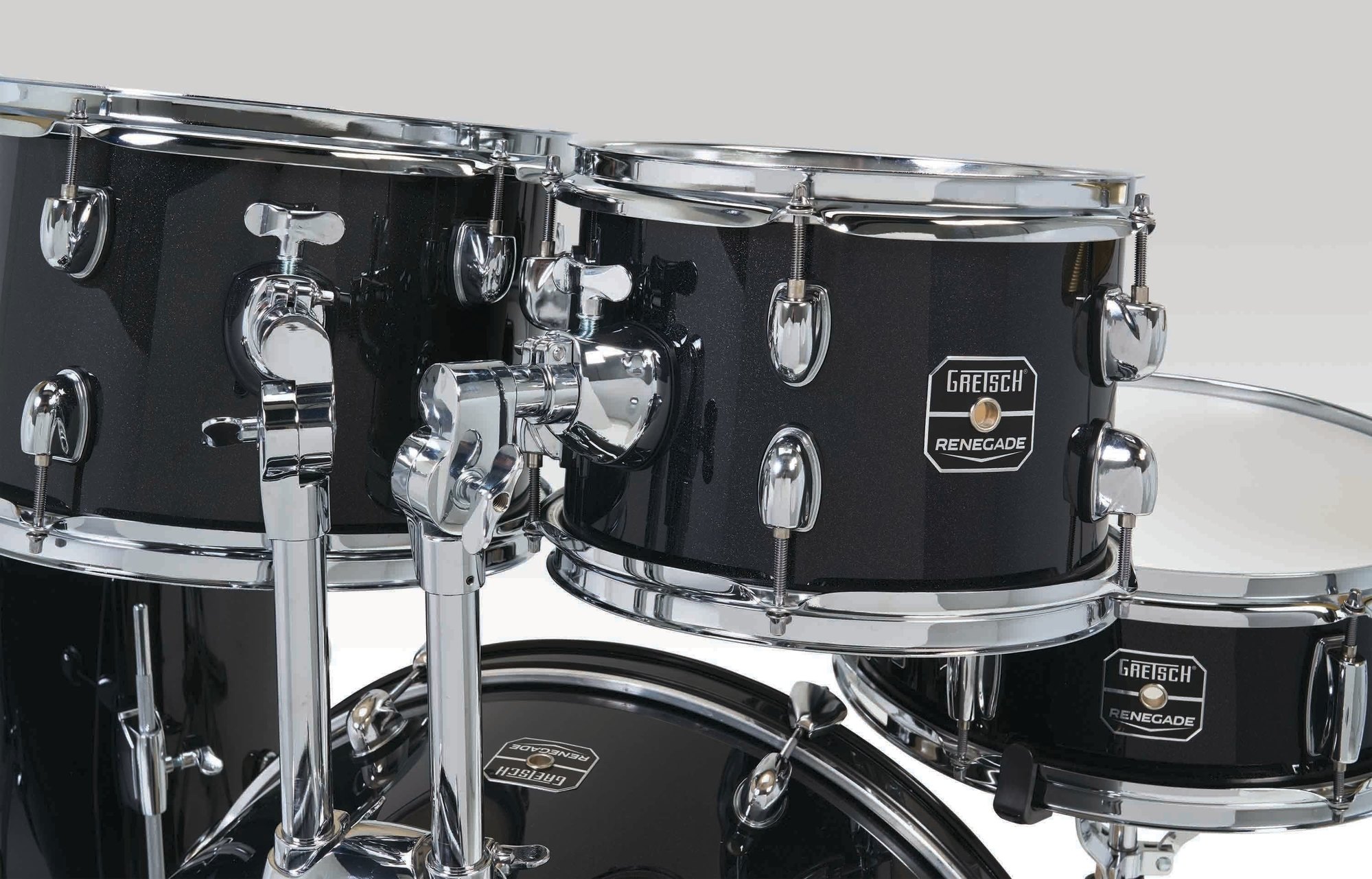Gretsch Renegade 22'' - 5 FÛts - Black Mist - Batería acústica rock - Variation 6