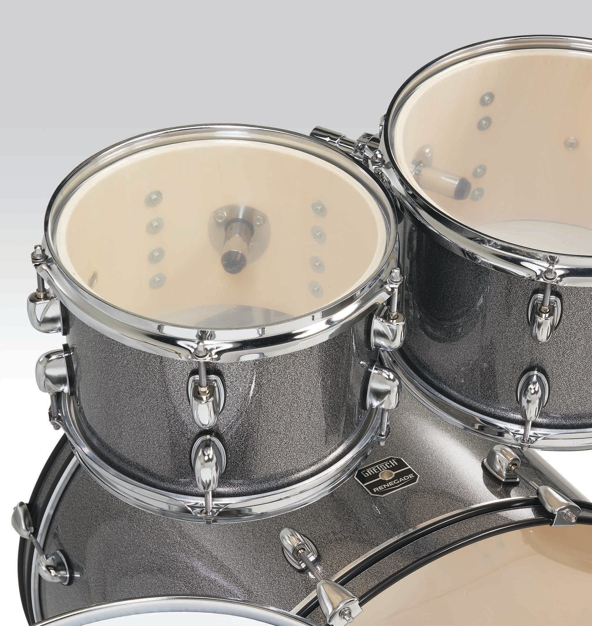 Gretsch Renegade 22'' - 5 FÛts - Grey Sparkle - Batería acústica rock - Variation 6