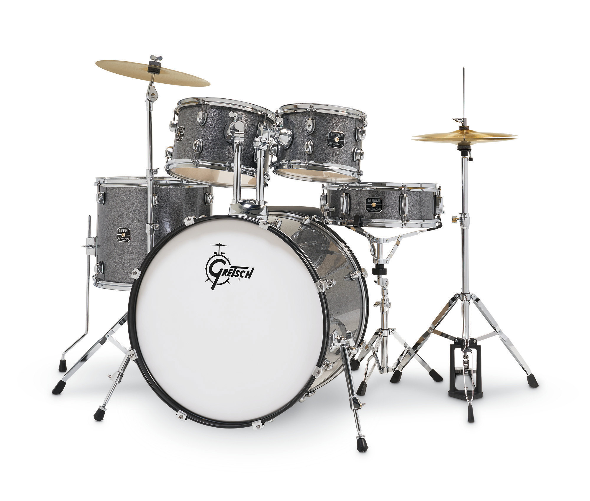 Gretsch Renegade 22'' - 5 FÛts - Grey Sparkle - Batería acústica rock - Variation 7