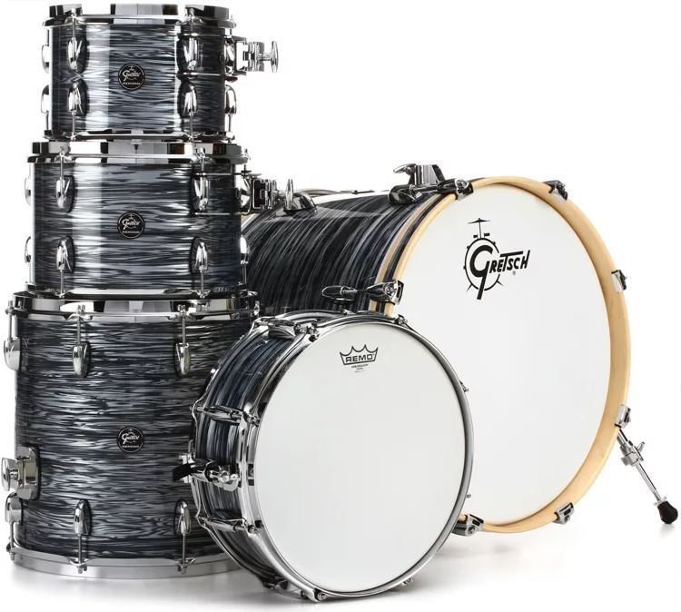 Gretsch Renown Maple Stage 22 - 4 FÛts - Silver Oyster Pearl - Batería acústica stage - Variation 1