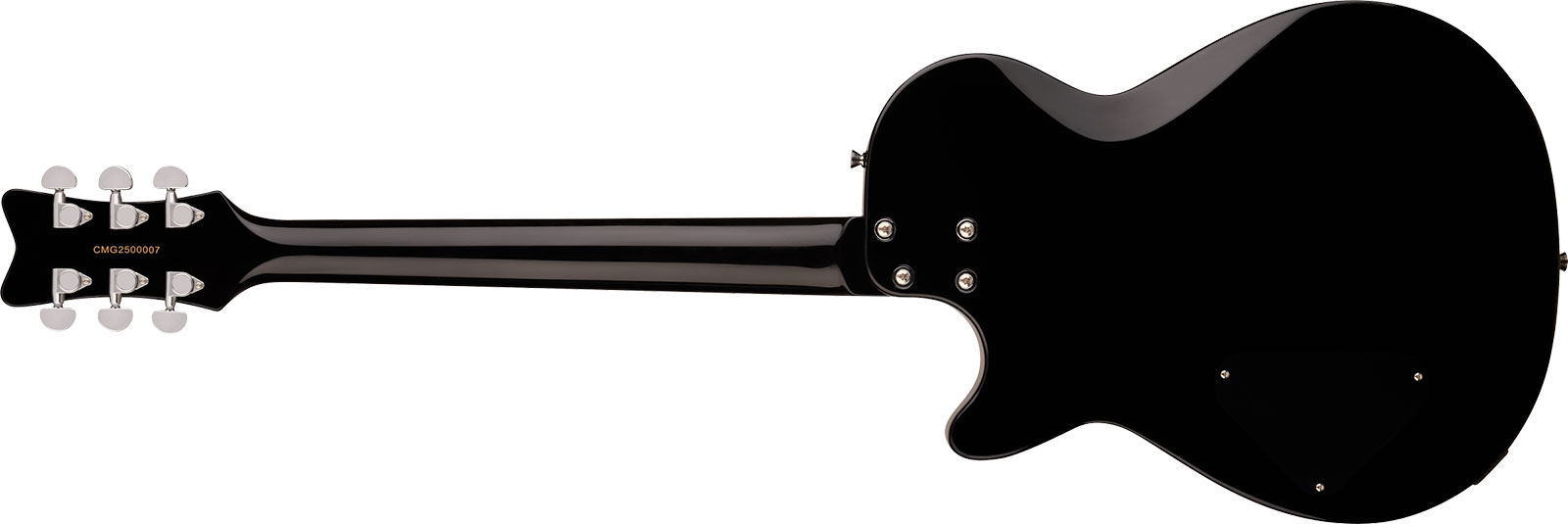 Gretsch Streamliner Jet Club 1h Ht Lau - Jet Black - Guitarra eléctrica de corte único. - Variation 1