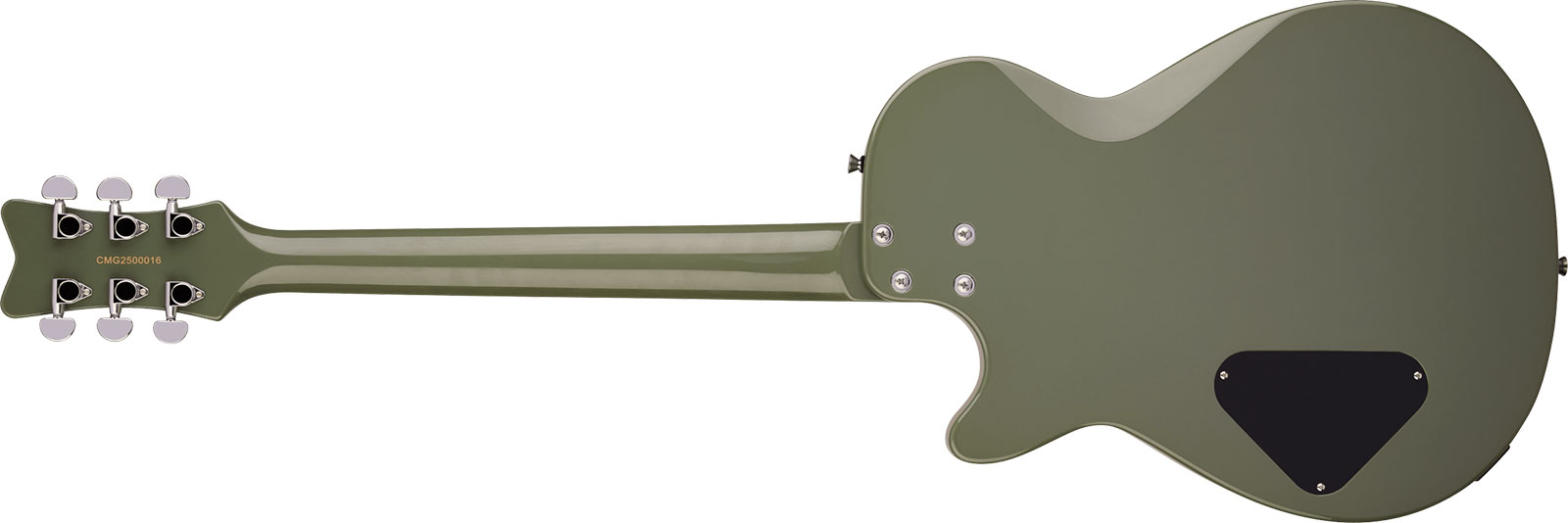 Gretsch Streamliner Jet Club 1h Ht Lau - Olive Drab Green - Guitarra eléctrica de corte único. - Variation 1
