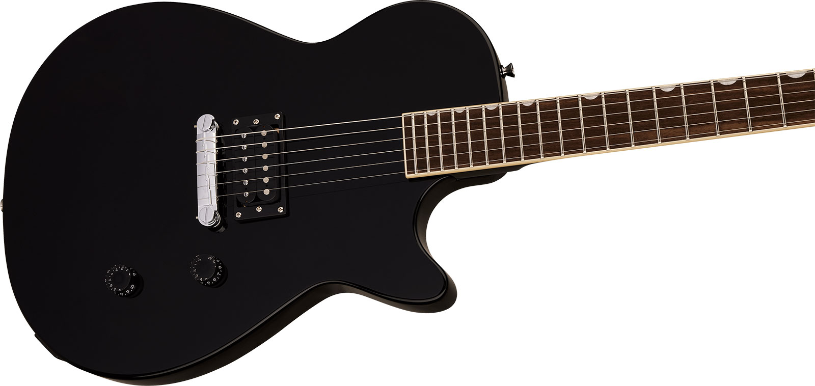 Gretsch Streamliner Jet Club 1h Ht Lau - Jet Black - Guitarra eléctrica de corte único. - Variation 2