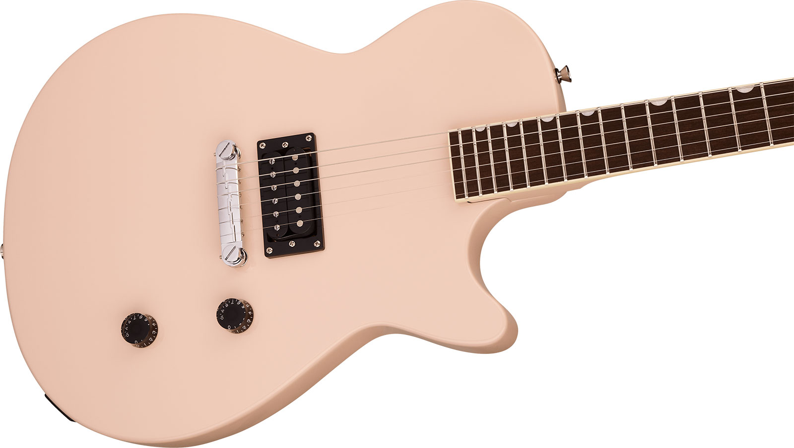 Gretsch Streamliner Jet Club H Ht Lau - Shell Pink - Guitarra eléctrica de corte único. - Variation 2