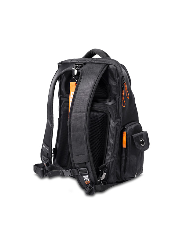 Gruv Gear Club Bag - Sac A Dos Tech Flight-smart - Black-ora - Mochila publicitaria - Variation 4