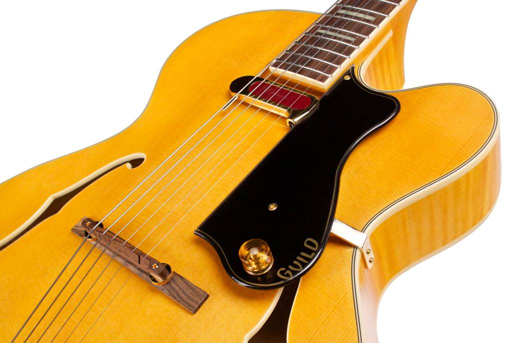 Guild A-150 Savoy Newark St Collection +etui - Blonde - Guitarra elécrica Jazz cuerpo acústico - Variation 3