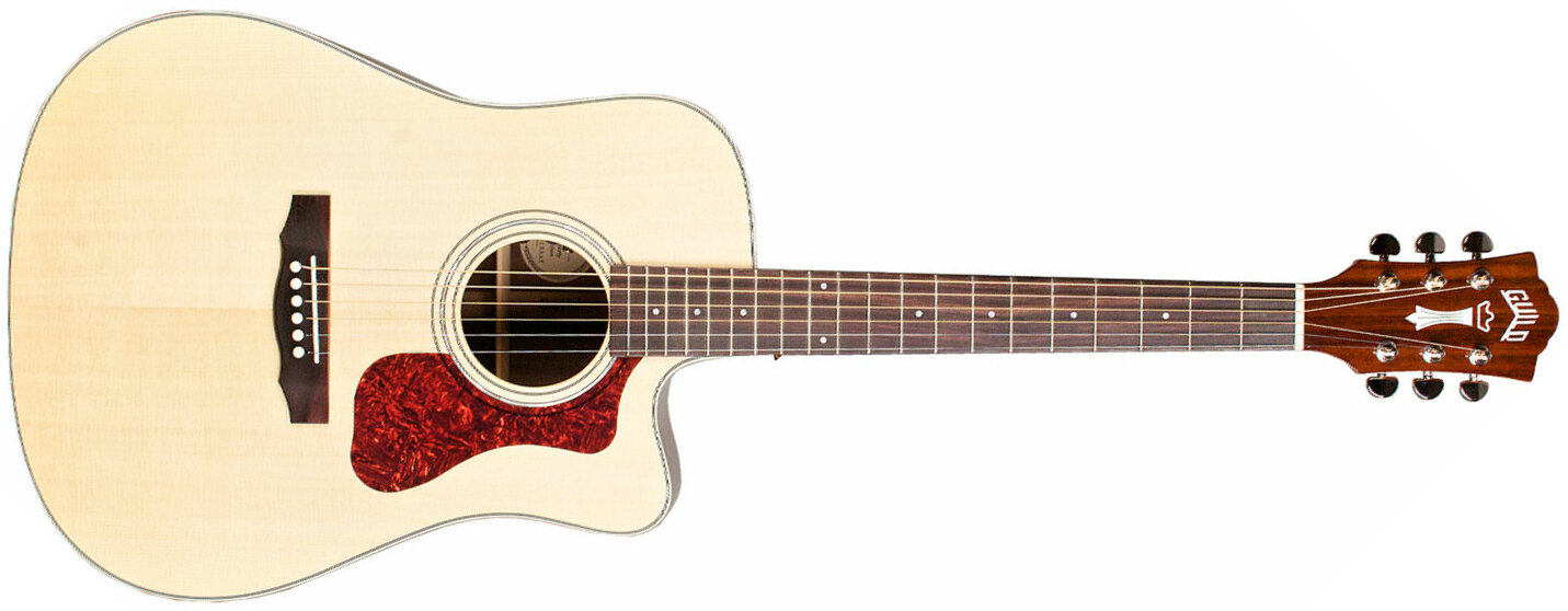 Guild D-150ce Westerly Dreadnought Cw Epicea Palissandre Rw - Natural - Guitarra electro acustica - Main picture