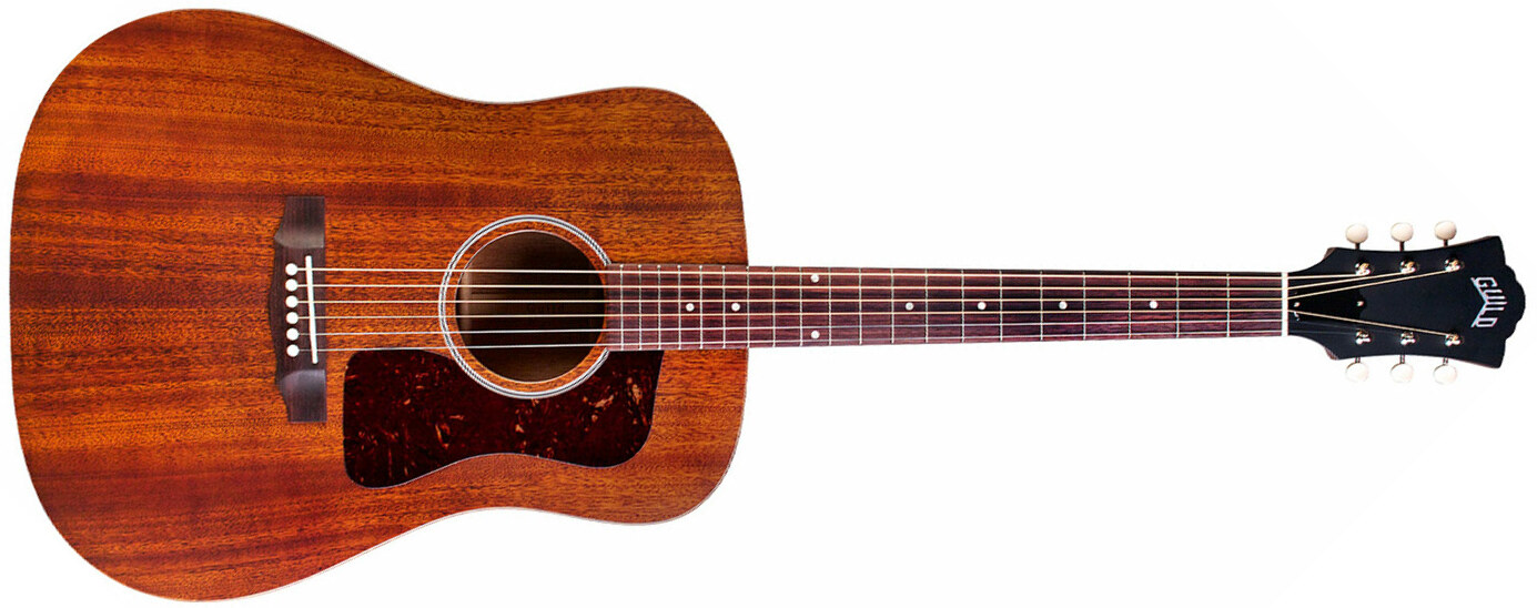 Guild D-20 Usa Dreadnought Tout Acajou - Natural - Guitarra acústica & electro - Main picture