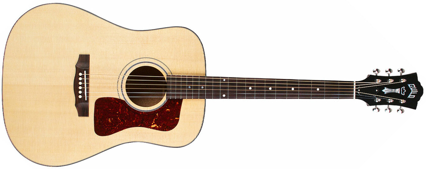 Guild D-40 Traditional Usa Dreadnought Epicea Acajou Rw - Natural - Guitarra acústica & electro - Main picture