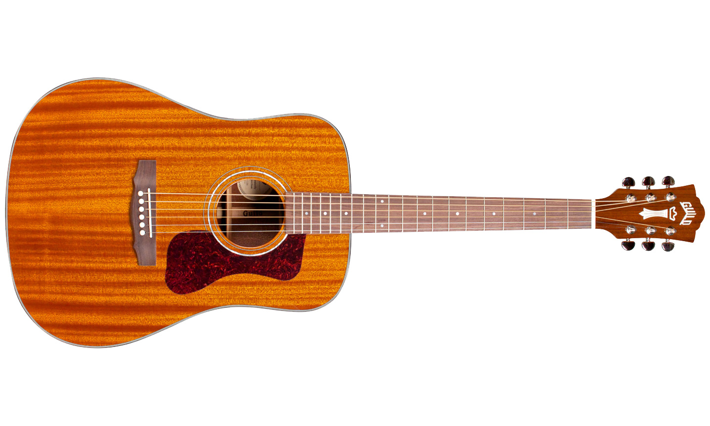 Guild D-120 Westerly Dreadnought Tout Acajou Rw +housse - Natural - Guitarra acústica & electro - Variation 1