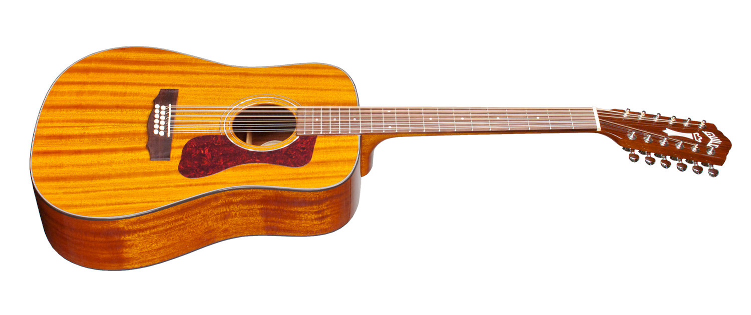 Guild D-1212 Westerly Dreadnought 12c Tout Acajou Rw - Natural - Guitarra acústica & electro - Variation 2