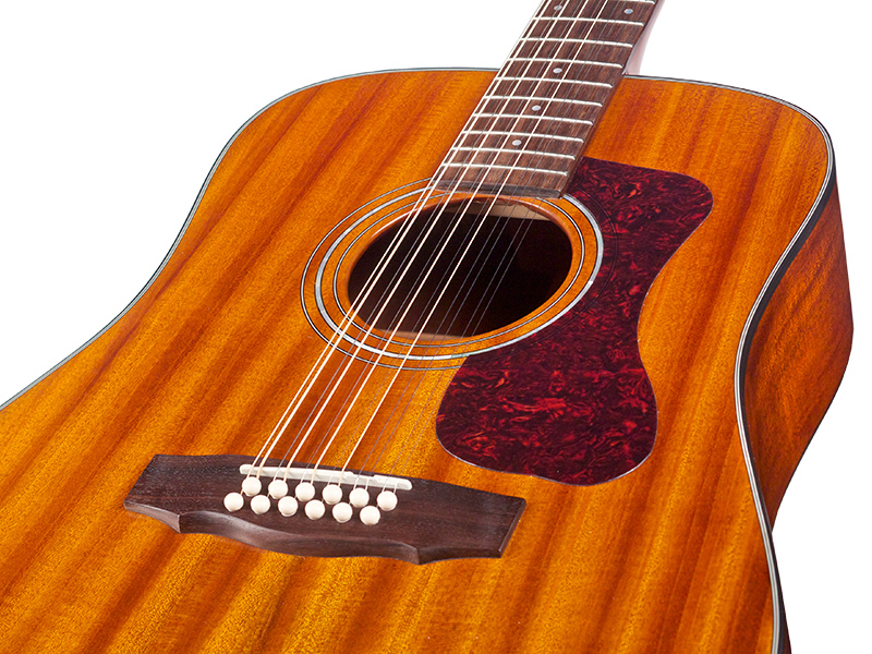 Guild D-1212 Westerly Dreadnought 12c Tout Acajou Rw - Natural - Guitarra acústica & electro - Variation 4