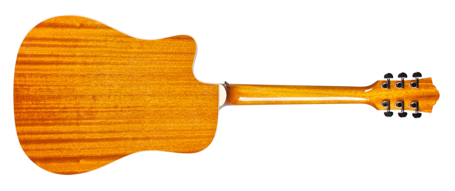 Guild D-140ce Westerly Dreadnought Cw Epicea Acajou Rw +housse - Natural - Guitarra acústica & electro - Variation 3