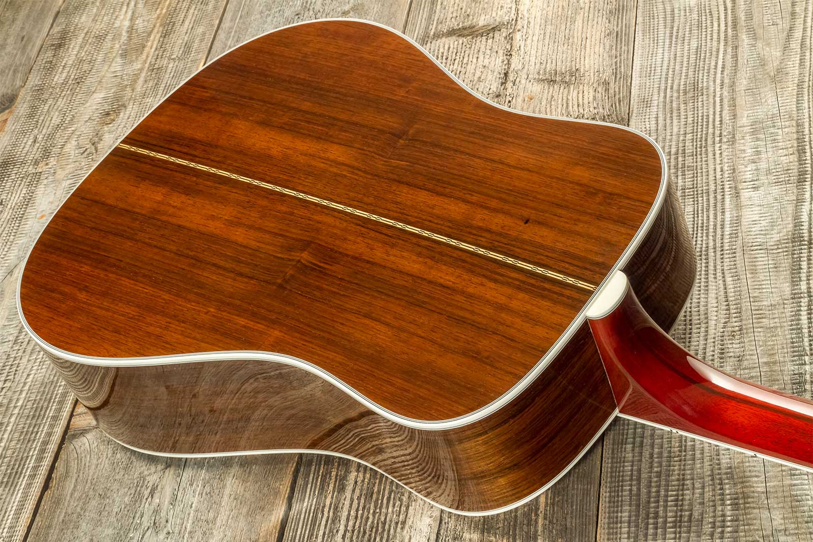 Guild D-55 70th Anniversary Gsr Ltd Usa Dreadnought Epicea Palissandre Rw #c231092 - Natural - Guitarra folk - Variation 6