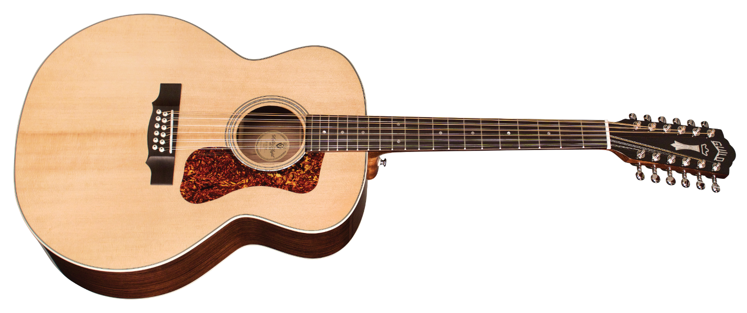 Guild F-1512 Westerly Jumbo 12c Epicea Palissandre Rw - Natural - Guitarra electro acustica - Variation 1