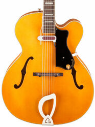 Guitarra elécrica jazz cuerpo acústico Guild A-150 Savoy +case - Blonde