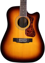 Guitarra folk Guild D-2612CE Deluxe Westerly - Antique burst