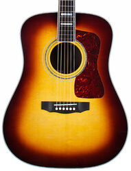 Guitarra folk Guild D-55E USA - Antique burst