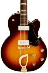 Guitarra elécrica jazz cuerpo acústico Guild M-75 Aristocrat - Antique burst