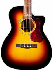 Guitarra folk Guild OM-140CE Westerly +bag - Sunburst