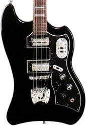 Guitarra electrica retro rock Guild S-200 T-Bird - Noir