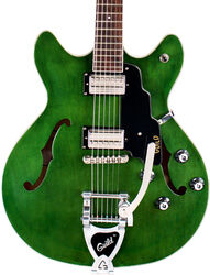 Guitarra eléctrica semi caja Guild Starfire I DC Newark ST - Emerald green