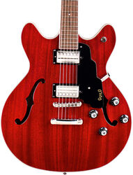 Guitarra eléctrica semi caja Guild Starfire I DC Newark ST - Cherry red