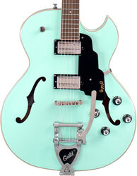 Guitarra eléctrica semi caja Guild Starfire I SC Newark ST - Seafoam green