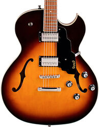 Guitarra eléctrica semi caja Guild Starfire I SC Newark ST - Antique burst