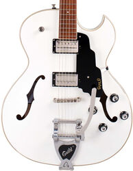 Guitarra eléctrica semi caja Guild Starfire I SC Newark ST - Snowcrest white