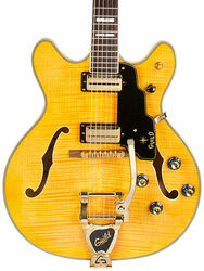 Guitarra eléctrica semi caja Guild Starfire VI Bigsby - Natural