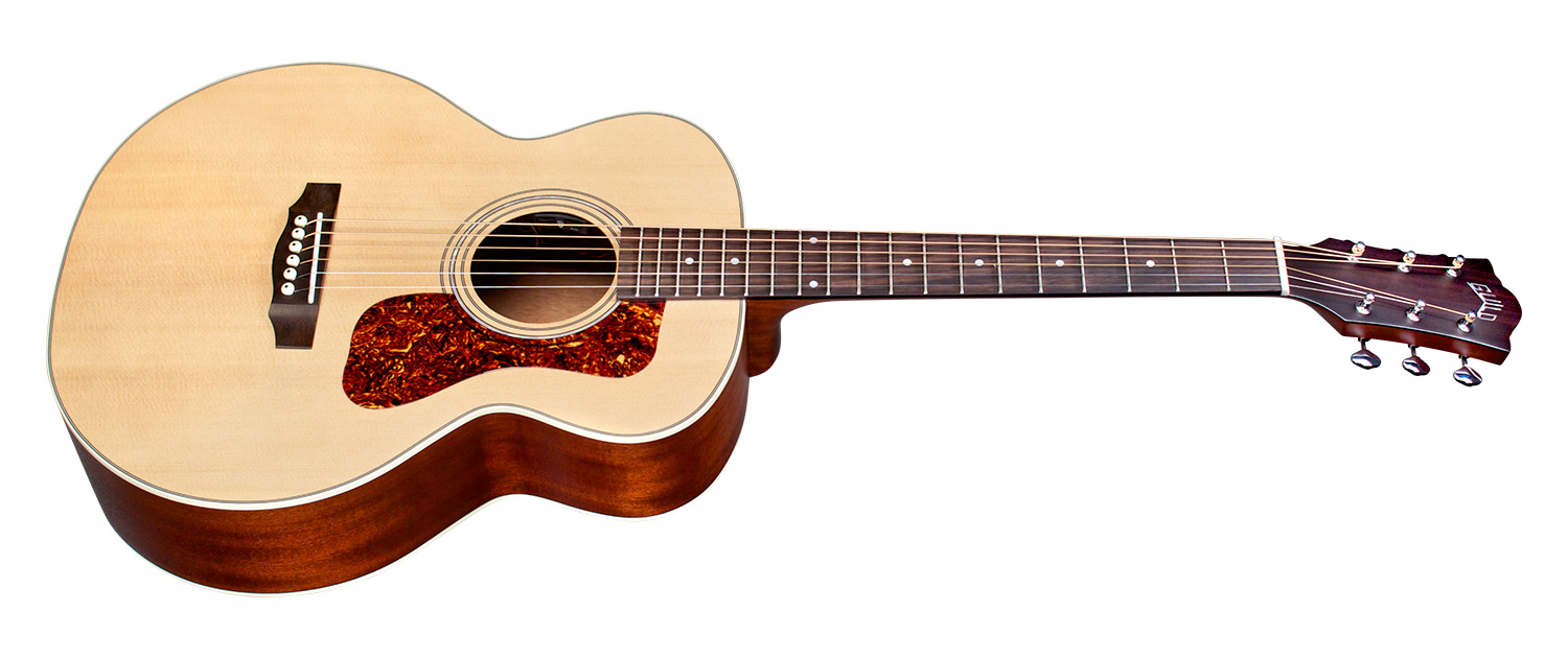 Guild Jumbo Junior Mahogany Westerly Epicea Acajou Rw - Natural - Guitarra electro acustica - Variation 1