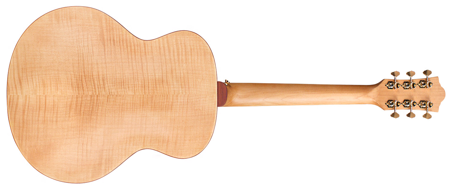 Guild Jumbo Junior Reserve Maple Epicea Erable Pf - Natural - Guitarra electro acustica - Variation 1