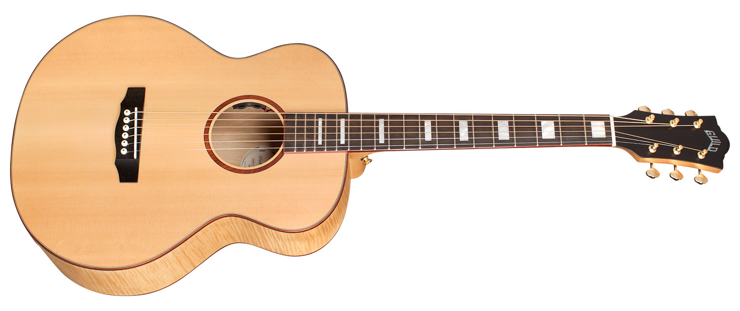 Guild Jumbo Junior Reserve Maple Epicea Erable Pf - Natural - Guitarra electro acustica - Variation 2