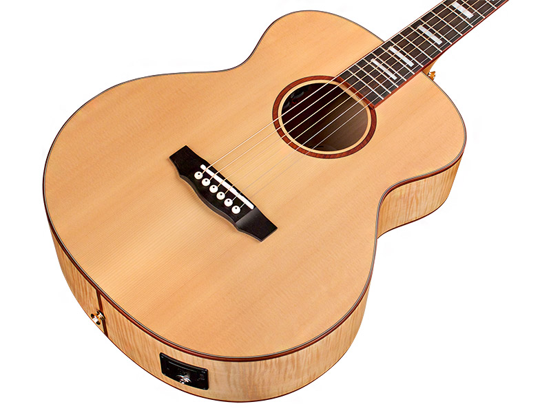 Guild Jumbo Junior Reserve Maple Epicea Erable Pf - Natural - Guitarra electro acustica - Variation 3