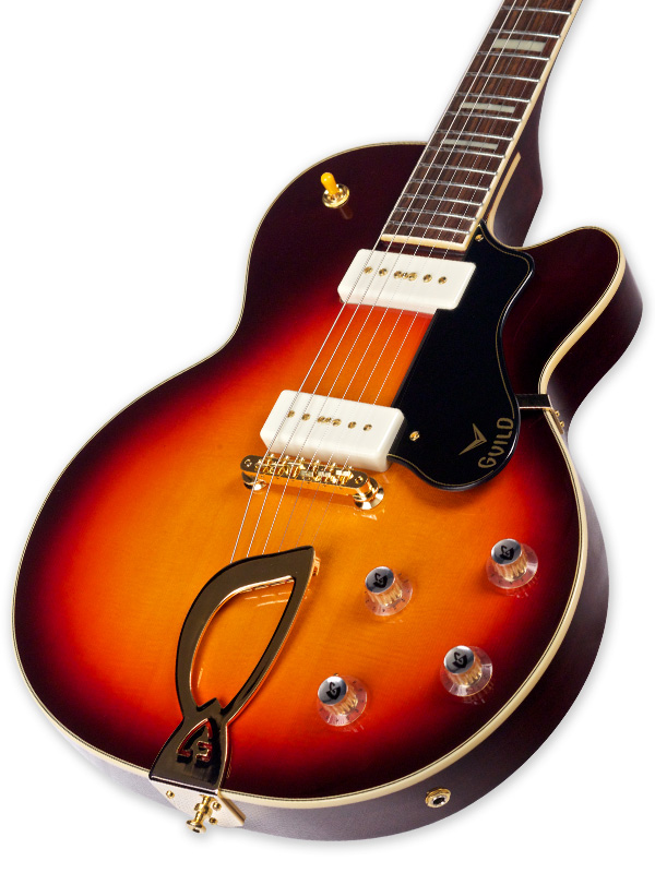 Guild M-75 Aristocrat - Antique Burst - Guitarra elécrica Jazz cuerpo acústico - Variation 4
