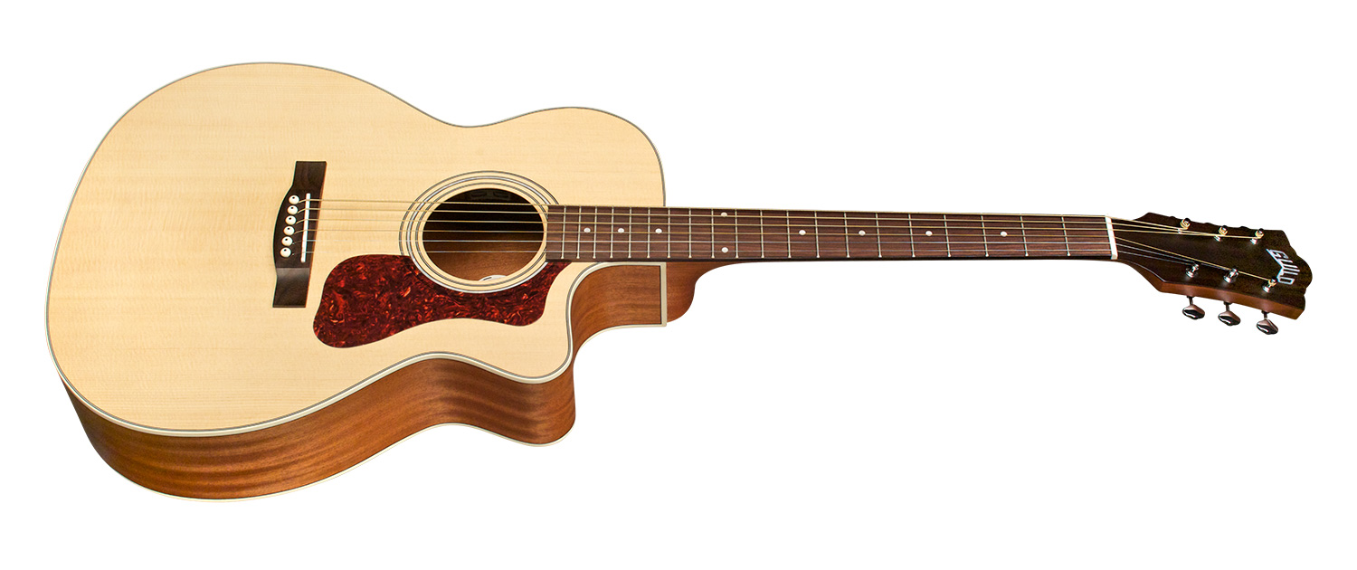 Guild Om-240ce Westerly Orchestra Cw Epicea Acajou Pf - Natural - Guitarra electro acustica - Variation 1