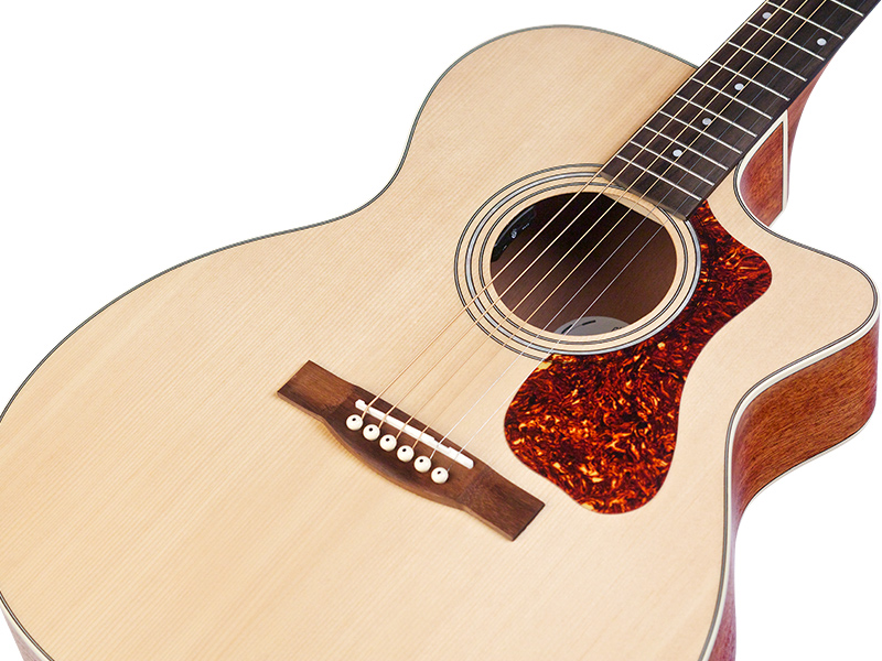 Guild Om-240ce Westerly Orchestra Cw Epicea Acajou Pf - Natural - Guitarra electro acustica - Variation 3