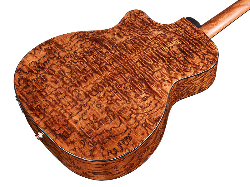 Guild Om-260ce Deluxe Burl Westerly Orchestra Cw Epicea Frene Pf - Edge Burst - Guitarra electro acustica - Variation 3