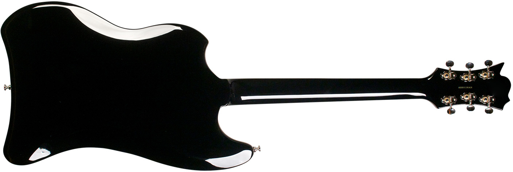 Guild S-200 T-bird - Noir - Guitarra electrica retro rock - Variation 3