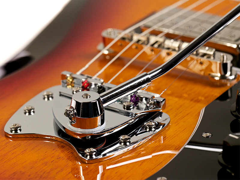 Guild S-200 T-bird - Antique Burst - Guitarra electrica retro rock - Variation 4