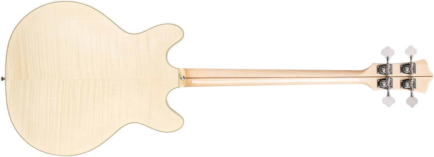 Guild Starfire Bass Ii Flamed Maple Newark St Collection Rw - Natural - Bajo eléctrico semi caja - Variation 1