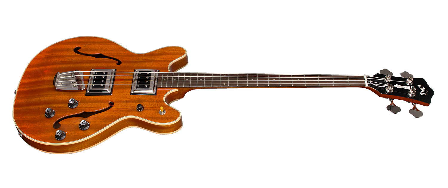 Guild Starfire Bass Ii Newark St Collection Rw - Natural - Bajo eléctrico semi caja - Variation 1