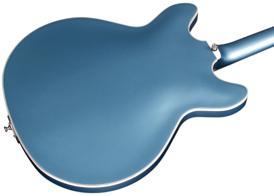 Guild Starfire I Bass Newark St Collection Rw - Pelham Blue - Bajo eléctrico semi caja - Variation 3